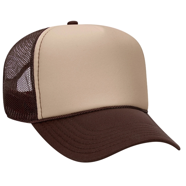 Otto 5 Panel Mid Profile Foam Trucker Hat, Mesh Back - Otto 5 Panel Mid Profile Foam Trucker Hat, Mesh Back - Image 18 of 19