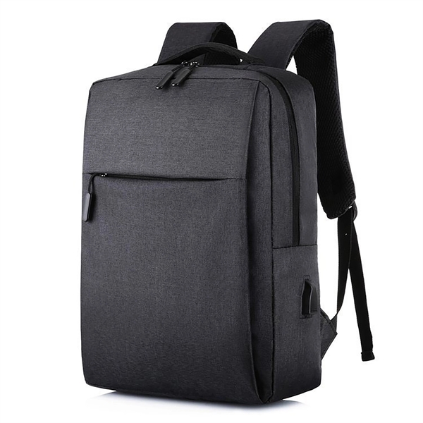 Water Resistant College Backpack - Water Resistant College Backpack - Image 2 of 5