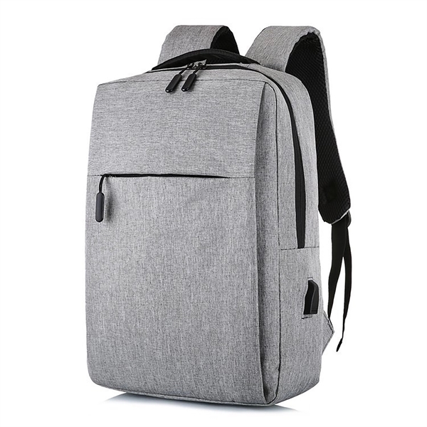 Water Resistant College Backpack - Water Resistant College Backpack - Image 3 of 5