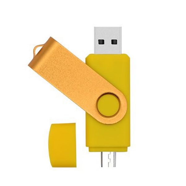 2-in-1 OTG USB Drive 64GB - 2-in-1 OTG USB Drive 64GB - Image 2 of 10