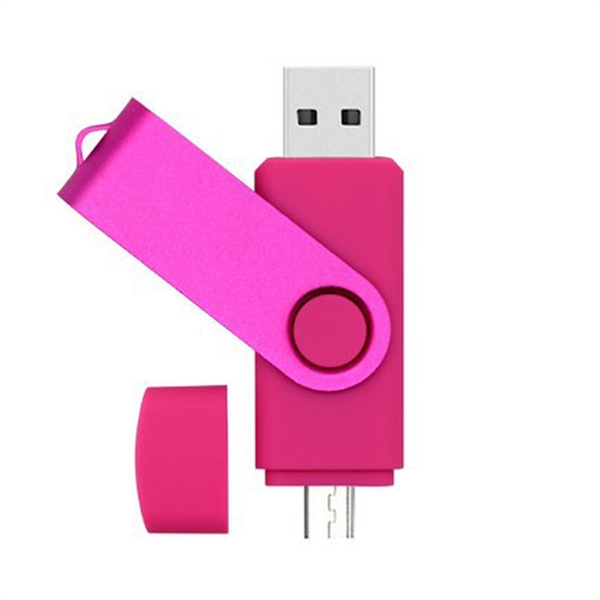 2-in-1 OTG USB Drive 64GB - 2-in-1 OTG USB Drive 64GB - Image 3 of 10