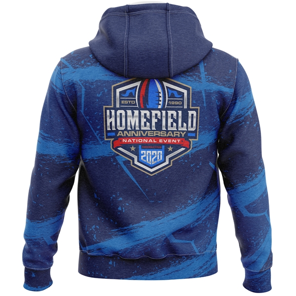 Youth 310 GSM Interlock Fleece Sublimation Pullover Hoodies - Youth 310 GSM Interlock Fleece Sublimation Pullover Hoodies - Image 1 of 5