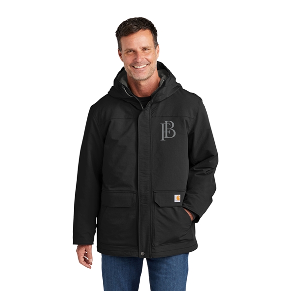 Carhartt® Super Dux® Insulated Hooded Coat - Carhartt® Super Dux® Insulated Hooded Coat - Image 0 of 3