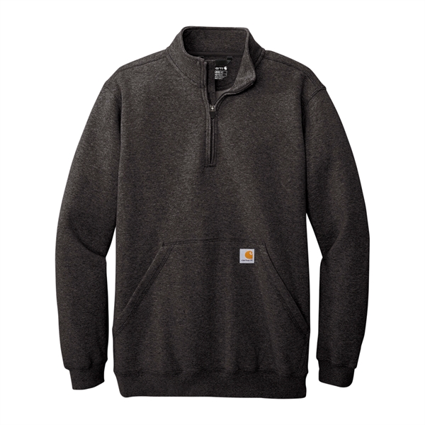 Carhartt® Midweight 1/4-Zip Mock Neck Sweatshirt - Carhartt® Midweight 1/4-Zip Mock Neck Sweatshirt - Image 2 of 4