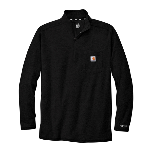 Carhartt Force® 1/4-Zip Long Sleeve T-Shirt - Carhartt Force® 1/4-Zip Long Sleeve T-Shirt - Image 1 of 4