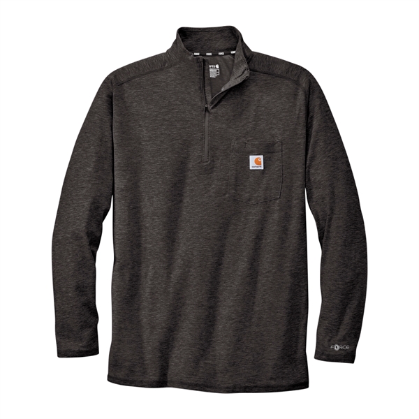Carhartt Force® 1/4-Zip Long Sleeve T-Shirt - Carhartt Force® 1/4-Zip Long Sleeve T-Shirt - Image 2 of 4
