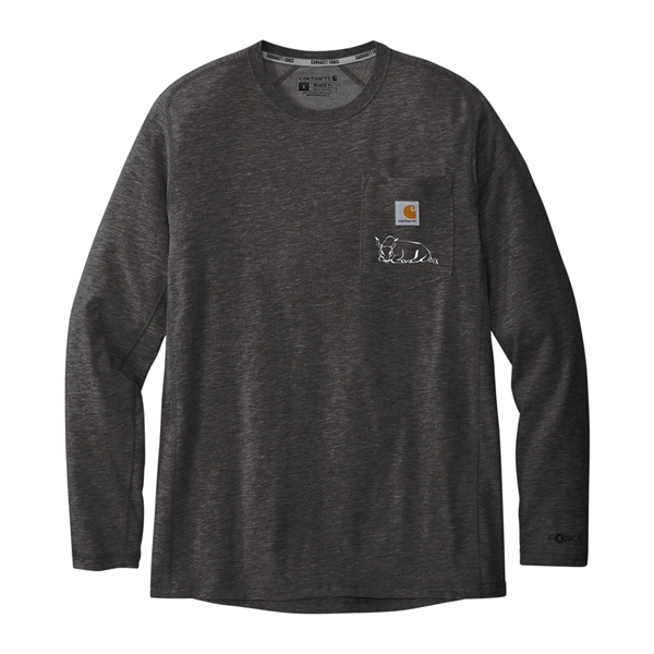 Carhartt Force® Long Sleeve Pocket T-Shirt - Carhartt Force® Long Sleeve Pocket T-Shirt - Image 0 of 4