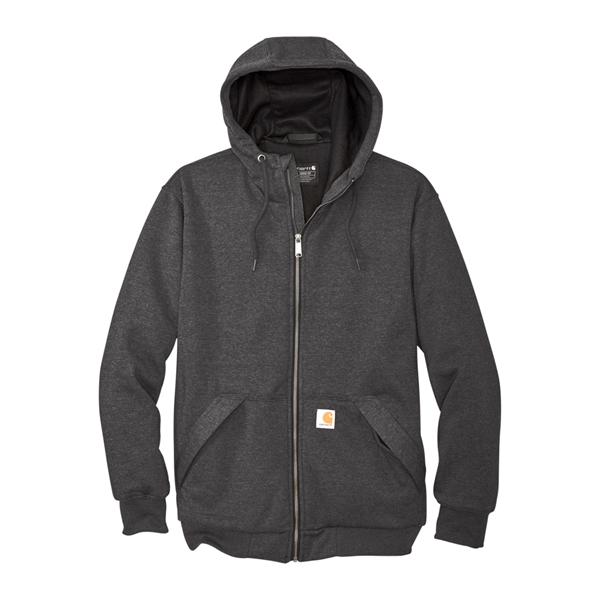 Carhartt® Midweight Thermal-Lined Full-Zip Hoodie - Carhartt® Midweight Thermal-Lined Full-Zip Hoodie - Image 2 of 3