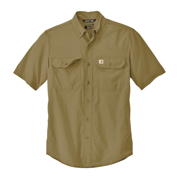 Carhartt Force® Solid Short Sleeve Shirt - Carhartt Force® Solid Short Sleeve Shirt - Image 4 of 5