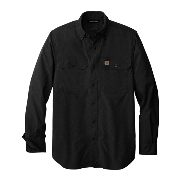Carhartt Force® Solid Long Sleeve Shirt - Carhartt Force® Solid Long Sleeve Shirt - Image 1 of 5