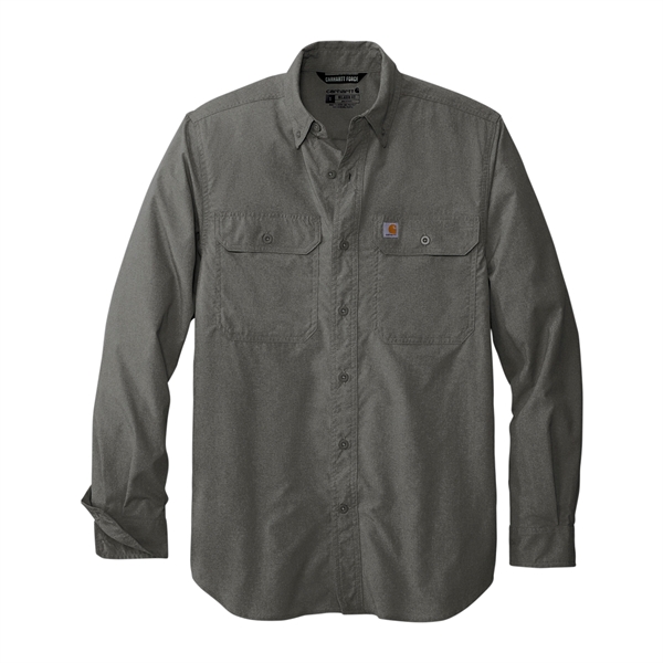 Carhartt Force® Solid Long Sleeve Shirt - Carhartt Force® Solid Long Sleeve Shirt - Image 5 of 5