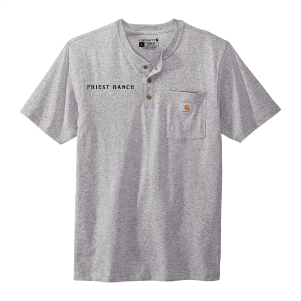Carhartt® Short Sleeve Henley T-Shirt - Carhartt® Short Sleeve Henley T-Shirt - Image 0 of 4