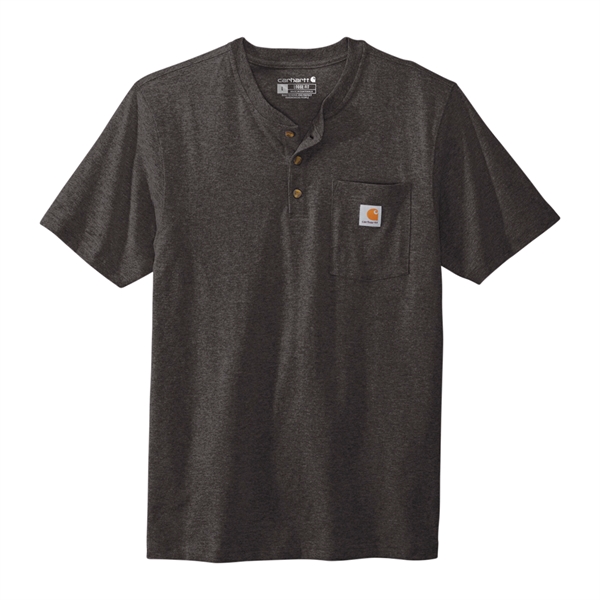Carhartt® Short Sleeve Henley T-Shirt - Carhartt® Short Sleeve Henley T-Shirt - Image 2 of 4
