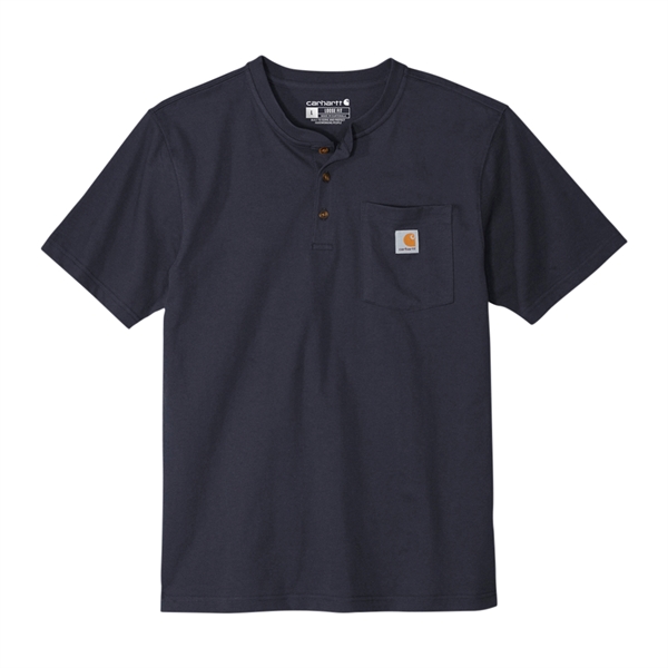 Carhartt® Short Sleeve Henley T-Shirt - Carhartt® Short Sleeve Henley T-Shirt - Image 3 of 4