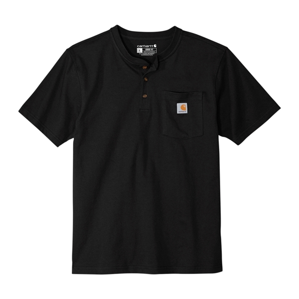 Carhartt® Short Sleeve Henley T-Shirt - Carhartt® Short Sleeve Henley T-Shirt - Image 4 of 4