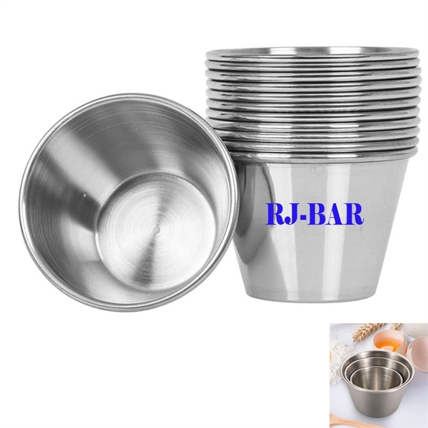Stainless Steel Sauce Cups - Stainless Steel Sauce Cups - Image 0 of 1