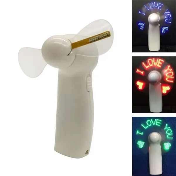LED Pre Programmed Message Fan - LED Pre Programmed Message Fan - Image 0 of 1