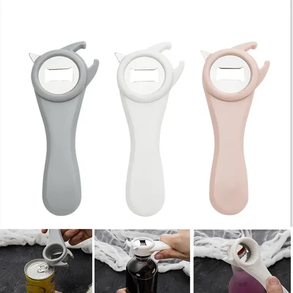 4-in-1 Multi-purpose Bottle Opener - 4-in-1 Multi-purpose Bottle Opener - Image 0 of 1