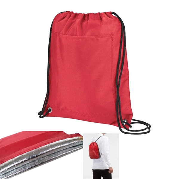 Drawstring Backpack Kooler - Drawstring Backpack Kooler - Image 1 of 1