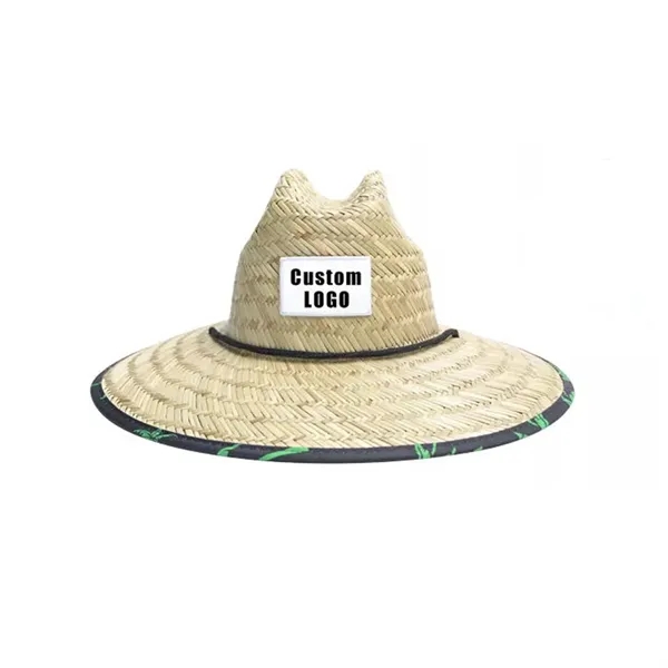 Natural Lifeguard Straw Hats - Natural Lifeguard Straw Hats - Image 0 of 1