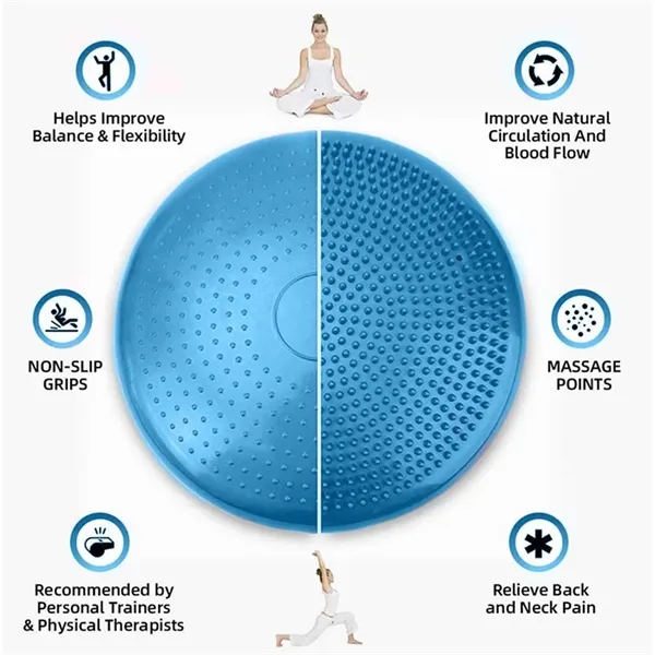 Inflated Wobble Cushion - Inflated Wobble Cushion - Image 0 of 1