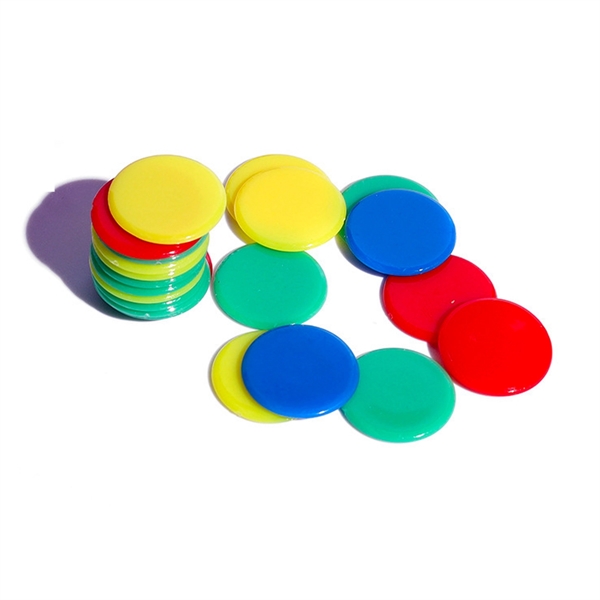 Custom Colorful Plastic Event Game Tokens - Custom Colorful Plastic Event Game Tokens - Image 1 of 1
