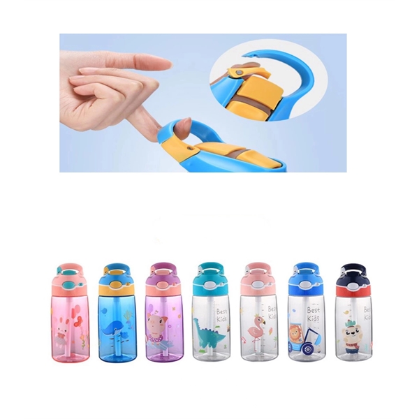 Kids Tritan Water Bottle With Autospout Straw - Kids Tritan Water Bottle With Autospout Straw - Image 0 of 2