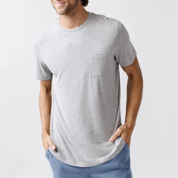 Men's Stretch-Knit Bamboo Lounge Tee - Men's Stretch-Knit Bamboo Lounge Tee - Image 0 of 5