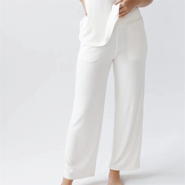 Women's Rib-Knit Lounge Pants - Women's Rib-Knit Lounge Pants - Image 0 of 3