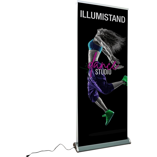 Illumistand Light Up Retractable Banner Stand - Illumistand Light Up Retractable Banner Stand - Image 1 of 4