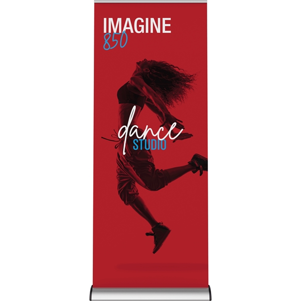 Imagine 850 Silver Retractable Banner Stand - Imagine 850 Silver Retractable Banner Stand - Image 1 of 3
