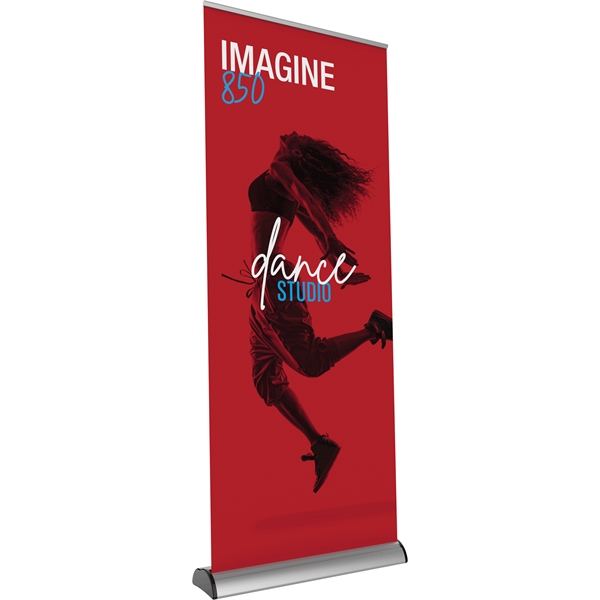 Imagine 850 Silver Retractable Banner Stand - Imagine 850 Silver Retractable Banner Stand - Image 0 of 3