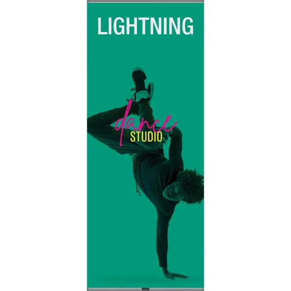 Lightning Spring Back Banner Stand - Lightning Spring Back Banner Stand - Image 2 of 3