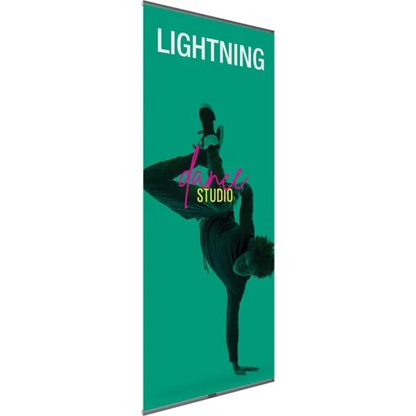 Lightning Spring Back Banner Stand - Lightning Spring Back Banner Stand - Image 3 of 3
