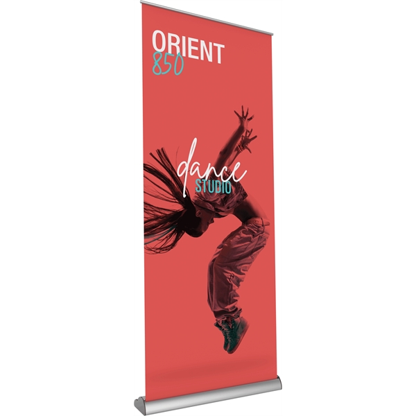 Orient 850 Silver Retractable Banner Stand - Orient 850 Silver Retractable Banner Stand - Image 0 of 3