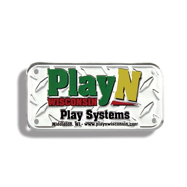 Embossed Aluminum Bicycle Plates - Embossed Aluminum Bicycle Plates - Image 4 of 5