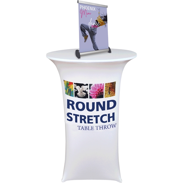 Phoenix Mini Silver Retractable Banner Stand - Phoenix Mini Silver Retractable Banner Stand - Image 3 of 3