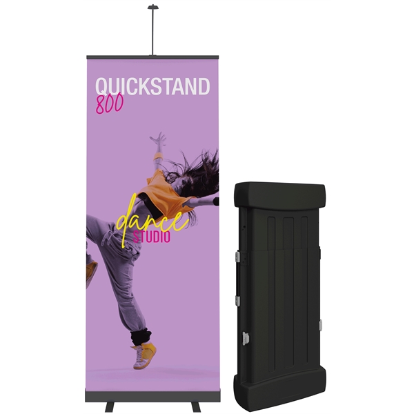 Quickstand Silver Retractable Banner Stand - Quickstand Silver Retractable Banner Stand - Image 2 of 2