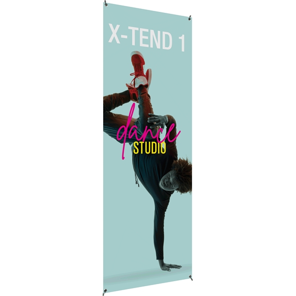 X-Tend 1 Spring Back Banner Stand - X-Tend 1 Spring Back Banner Stand - Image 0 of 2