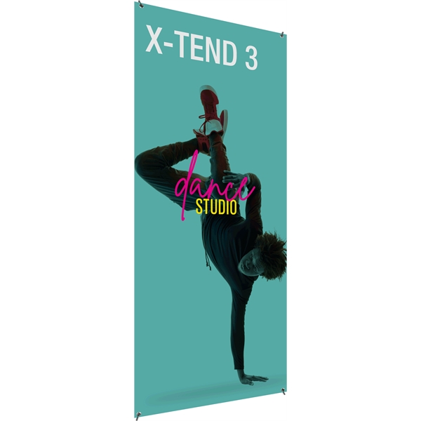 X-Tend 3 Spring Back Banner Stand - X-Tend 3 Spring Back Banner Stand - Image 0 of 2