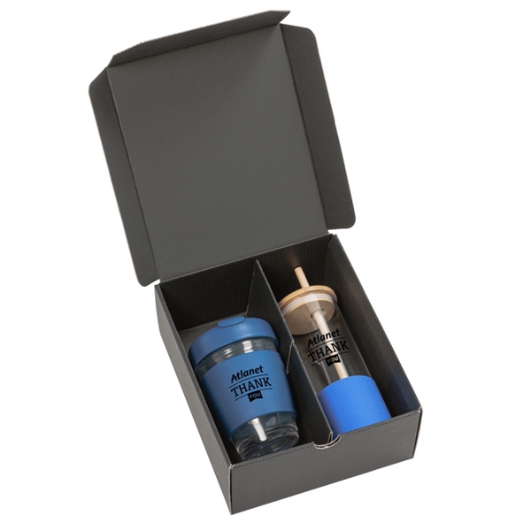 Shantiro Borosilicate Tumbler Set - Shantiro Borosilicate Tumbler Set - Image 1 of 6