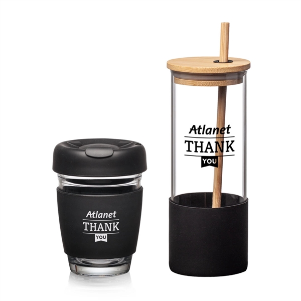 Shantiro Borosilicate Tumbler Set - Shantiro Borosilicate Tumbler Set - Image 0 of 6