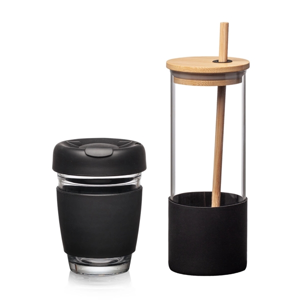 Shantiro Borosilicate Tumbler Set - Shantiro Borosilicate Tumbler Set - Image 2 of 6