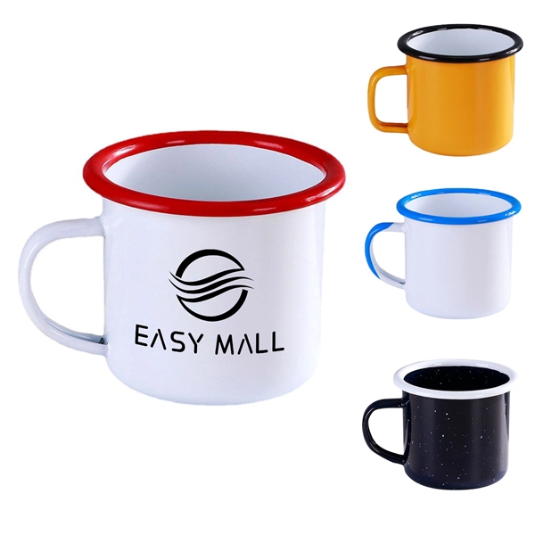 12oz Enamel Coffee Camping Mug - 12oz Enamel Coffee Camping Mug - Image 0 of 11