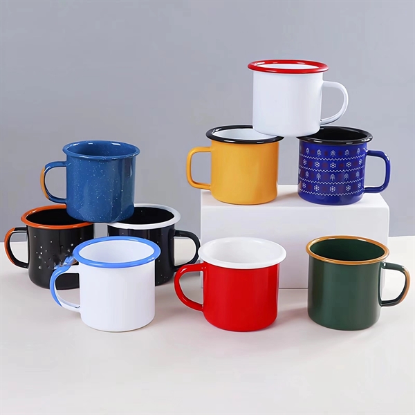12oz Enamel Coffee Camping Mug - 12oz Enamel Coffee Camping Mug - Image 2 of 11