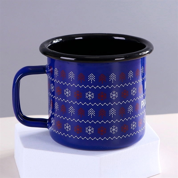 12oz Enamel Coffee Camping Mug - 12oz Enamel Coffee Camping Mug - Image 7 of 11