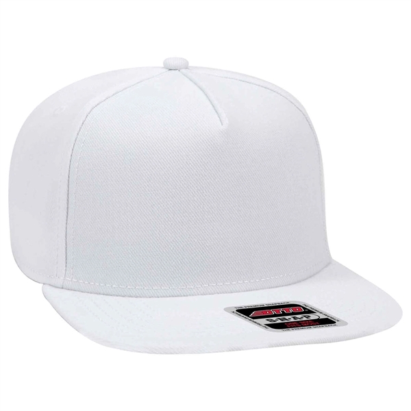 Otto 5 Panel Mid Pro Snapback Hat - Otto 5 Panel Mid Pro Snapback Hat - Image 3 of 8