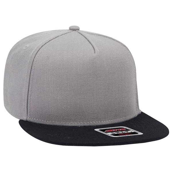 Otto 5 Panel Mid Pro Snapback Hat - Otto 5 Panel Mid Pro Snapback Hat - Image 6 of 8