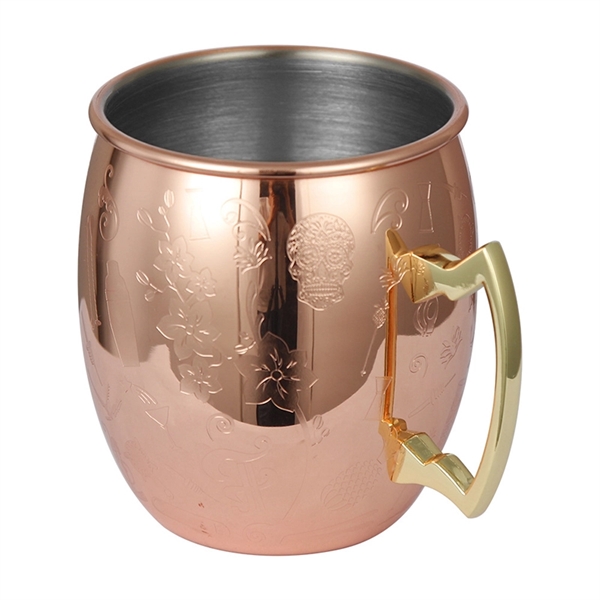 Stainless Steel Beer Cup Mug - Stainless Steel Beer Cup Mug - Image 2 of 3
