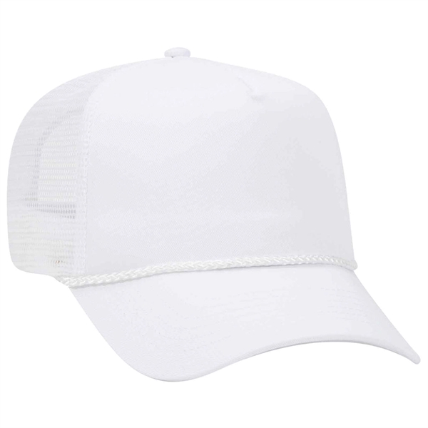 Otto 5 Panel Mid Pro Mesh Back Trucker Hat - Otto 5 Panel Mid Pro Mesh Back Trucker Hat - Image 4 of 6